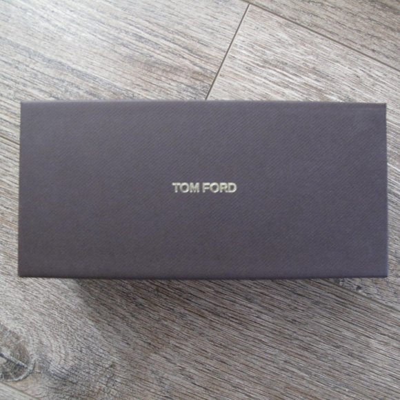 Authentic Tom Ford Brown Sunglasses Empty Storage Gift Box Container No Glasses - Picture 1 of 4